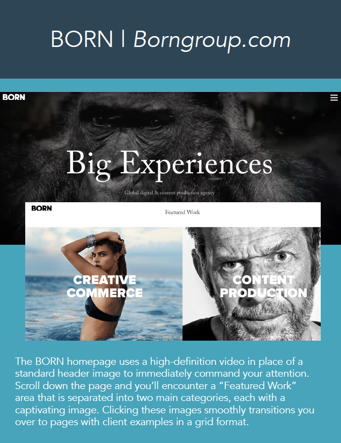 77 Brilliant Examples of Homepages, Blogs & Landing Pages